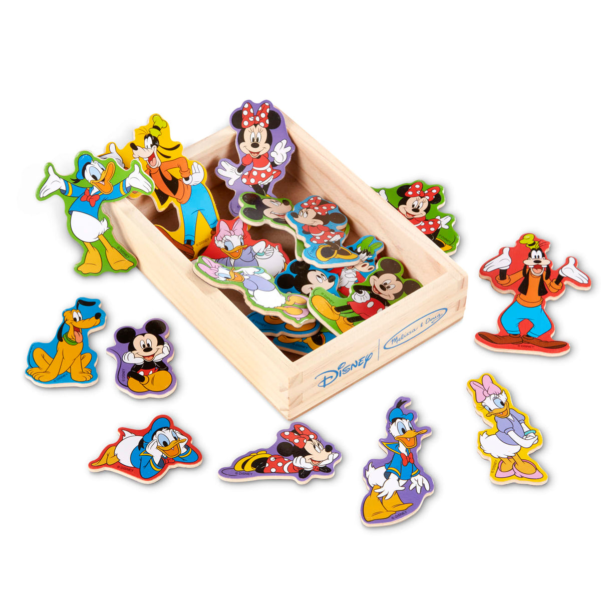 Disney Mickey Mouse Wooden Magnets V2