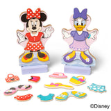 Disney Minnie & Daisy Deluxe Wooden Magnetic Dress-Up S2