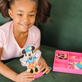 Disney Minnie Wooden Magnetic Dress-Up P0