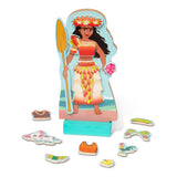 Disney Moana Wooden Magnetic Dress-Up Play Set V5