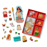 Disney Moana Wooden Magnetic Dress-Up Play Set V5