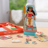 Disney Moana Wooden Magnetic Dress-Up Play Set V5