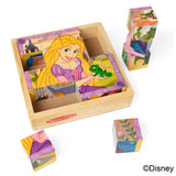 Disney Princess Wooden Cube Puzzle O6
