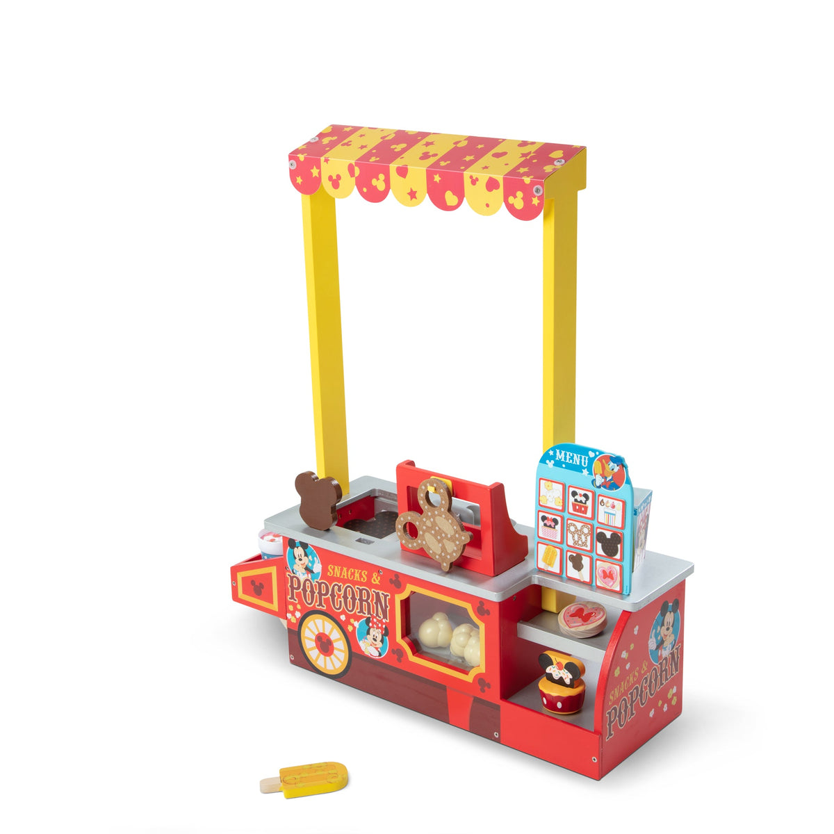 Disney Snacks & Popcorn Wooden Food Counter D4