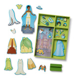 Disney Tiana Wooden Magnetic Dress-Up Play Set H2