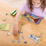 Disney Tiana Wooden Magnetic Dress-Up Play Set H2