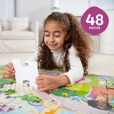 Fairy Tale Castle Floor Puzzle - 48 Pieces W7