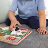 Farm Animals Chunky Puzzle - 8 Pieces Y5
