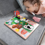 Farm Animals Chunky Puzzle - 8 Pieces Y5