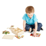 Farm Animals Jigsaw Puzzles in a Box K6