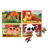 Farm Animals Jigsaw Puzzles in a Box U6