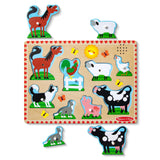 Farm Animals Sound Puzzle - 8 Pieces M7