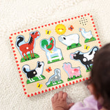 Farm Animals Sound Puzzle - 8 Pieces M7