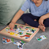 Farm Animals Sound Puzzle - 8 Pieces M7