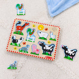 Farm Animals Sound Puzzle - 8 Pieces M7