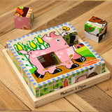 Farm Cube Puzzle - 16 Pieces P6