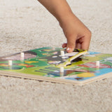 Farm Peg Puzzle - 8 pieces V7