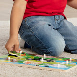 Farm Peg Puzzle - 8 pieces V7
