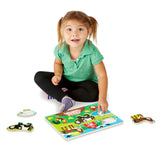 Farm Peg Puzzle - 8 pieces V7