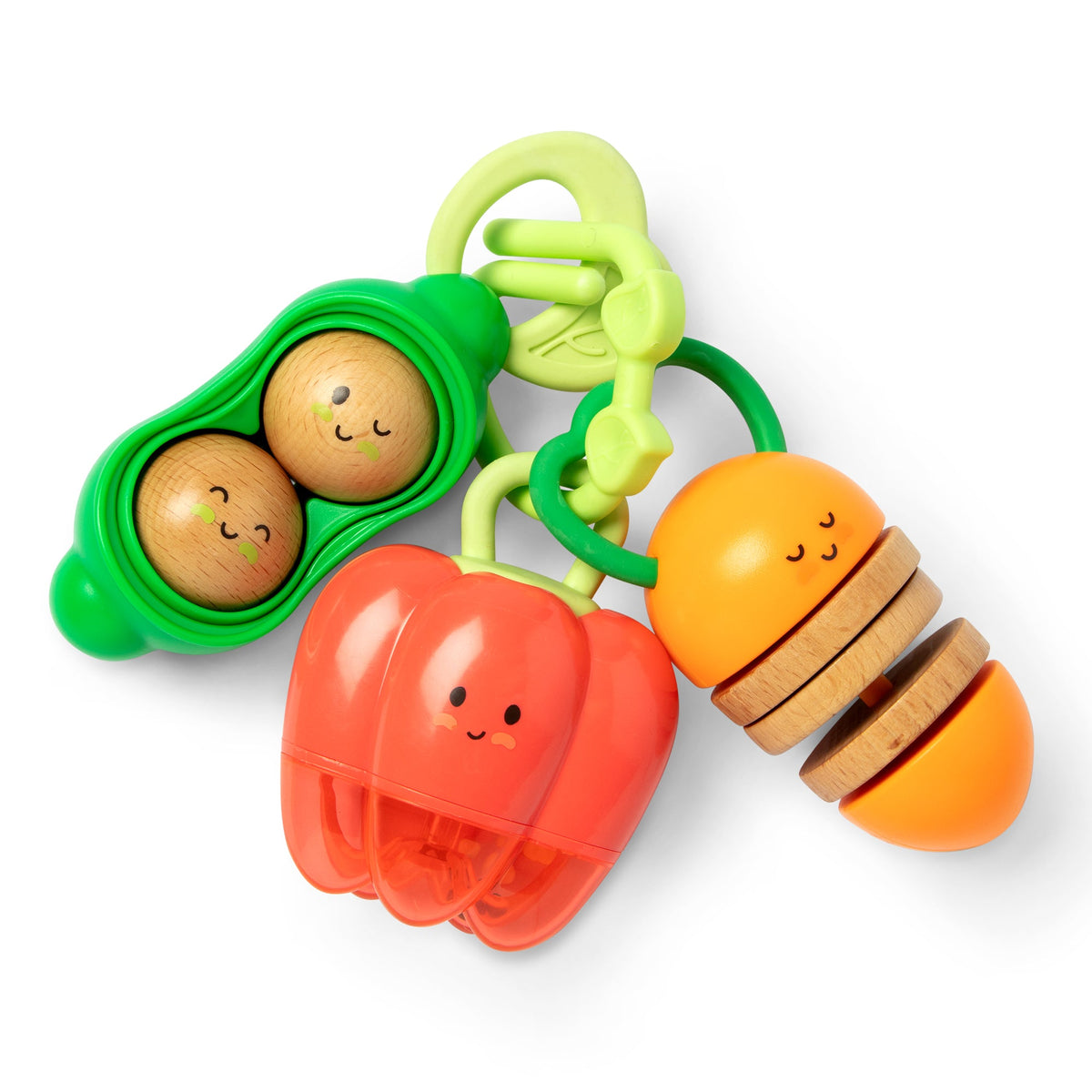 Farmers Market Veggie Rattles Trio M7