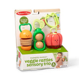 Farmers Market Veggie Rattles Trio M7