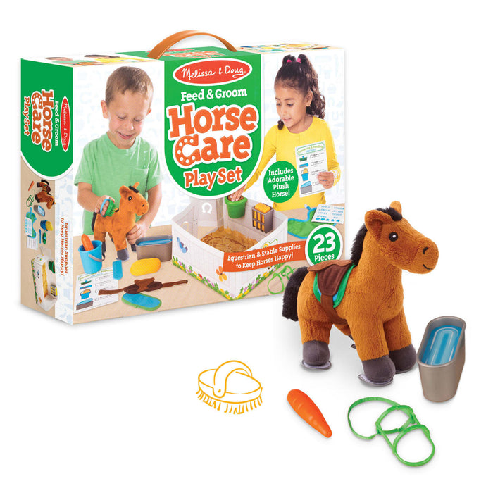 Feed & Groom Horse Care Play Set B8
