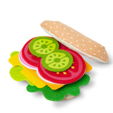 Felt Food Sandwich Play Set V2
