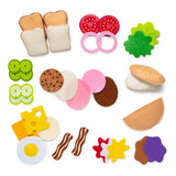 Felt Food Sandwich Play Set V2