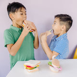 Felt Food Sandwich Play Set V2
