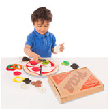 Felt Play Food - Pizza Set K2