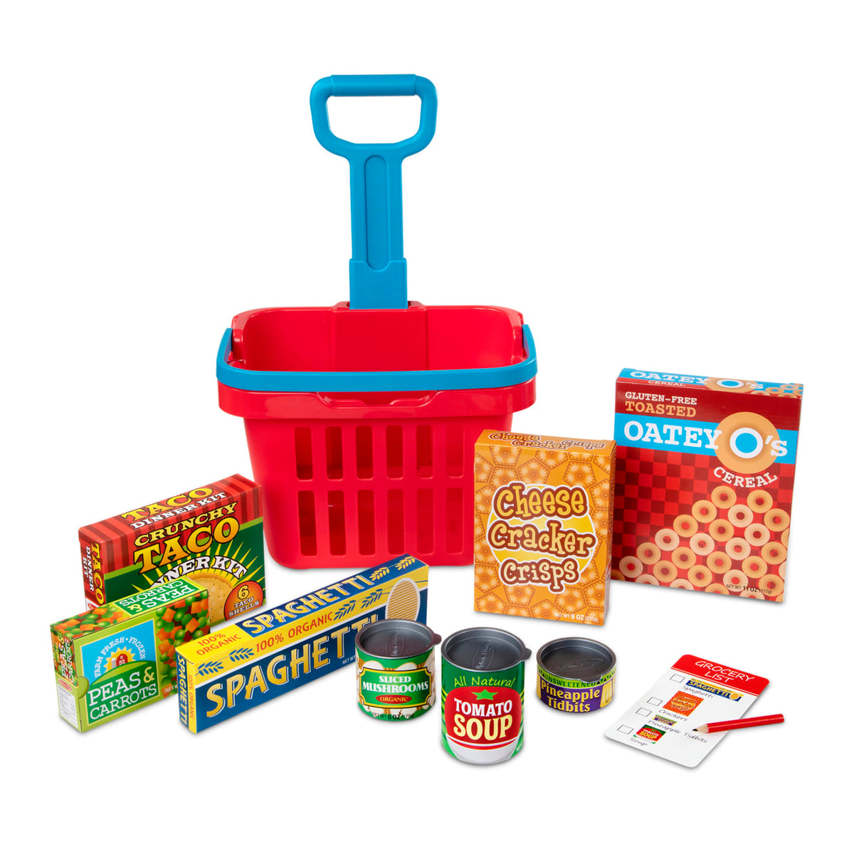 Fill & Roll Grocery Basket Play Set G9