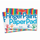 Finger Paint Paper Pad 2-Pack W6