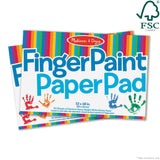 Finger paint Paper Pad T0