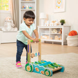 First Play Chomp & Clack Alligator Push Toy R4