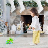 First Play Frolicking Frog Wooden Pull Toy P7