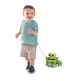 First Play Frolicking Frog Wooden Pull Toy P7
