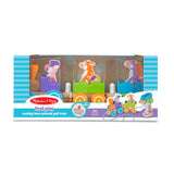 First Play Wooden Rocking Farm Animals Pull Train G2