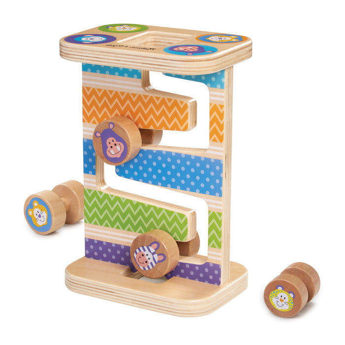 First Play Wooden Safari Zig-Zag Tower D3