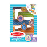 First Play Wooden Safari Zig-Zag Tower D3