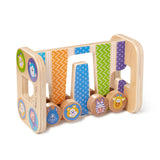 First Play Wooden Safari Zig-Zag Tower D3