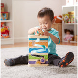 First Play Wooden Safari Zig-Zag Tower D3
