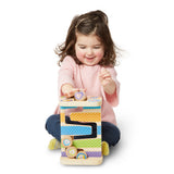 First Play Wooden Safari Zig-Zag Tower D3
