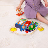 First Shapes Jumbo Peg Puzzle - 5 Pieces P4
