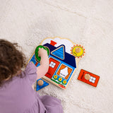 First Shapes Jumbo Peg Puzzle - 5 Pieces P4