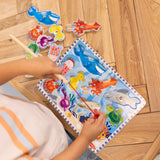 Fishing Magnetic Puzzle Game - 10 Pieces C2