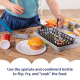 Flip & Fry Grill Play Set with Color Changing Water WOW! L1