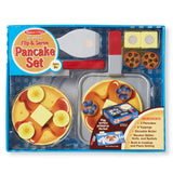 Flip & Serve Pancake Set - Wooden Play Food W3