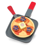 Flip & Serve Pancake Set - Wooden Play Food W3