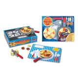 Flip & Serve Pancake Set - Wooden Play Food W3