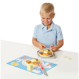 Flip & Serve Pancake Set - Wooden Play Food W3
